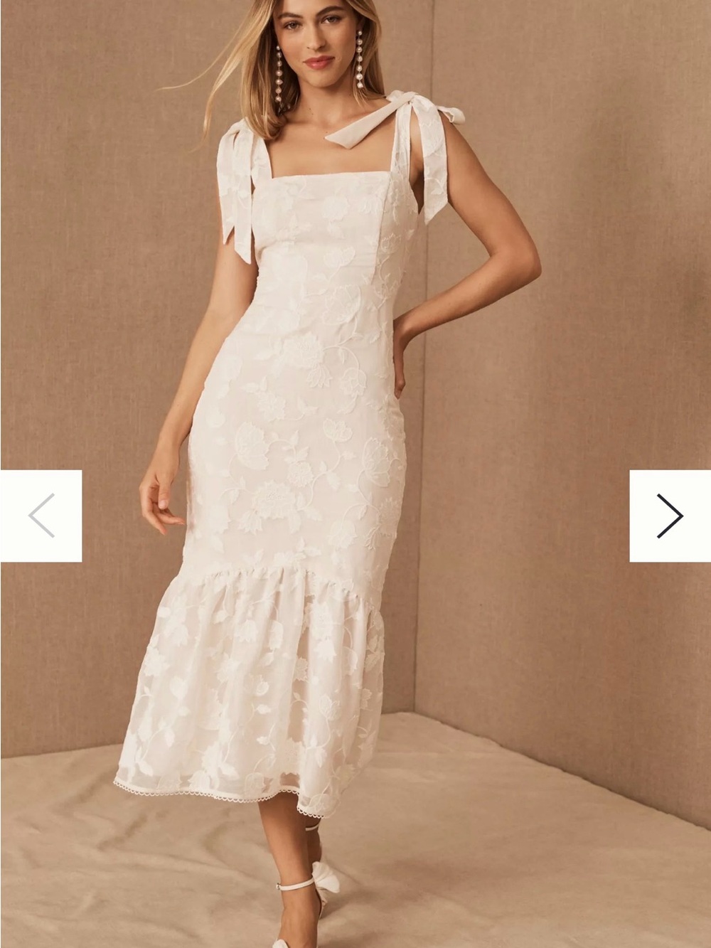 Mestiza New York Clara Midi-Dress
In Ivory